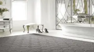 how to make bathroom rugs non slip