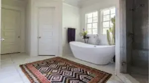 rugs or no rugs in bathroom