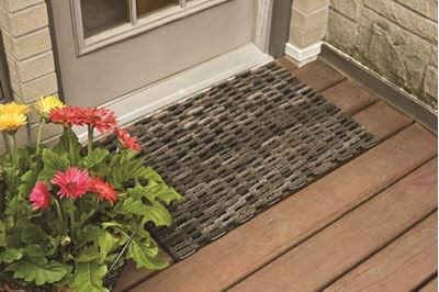 outdoor door mats that drain water