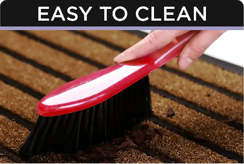 how to clean outdoor mat